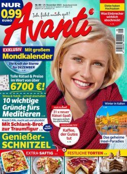 Avanti – 29 November 2023