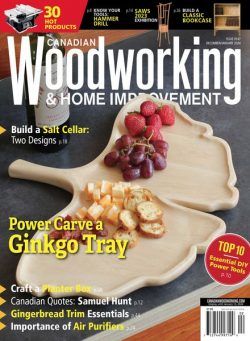 Canadian Woodworking – December-January 2024