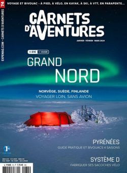 Carnets d’Aventures – Janvier-Mars 2024