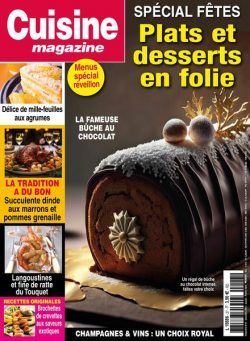 Cuisine Magazine – Decembre 2023 – Janvier-Fevrier 2024