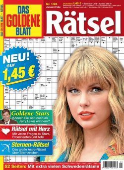 Das Goldene Blatt-Ratsel – Januar 2024