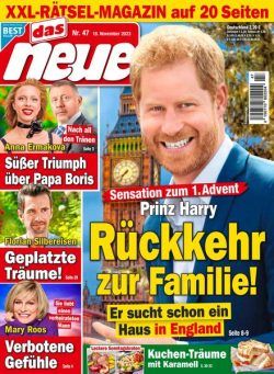 Das Neue – 18 November 2023