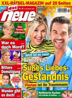 Das Neue – 25 November 2023