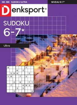 Denksport Sudoku 6-7 ultra – 28 December 2023