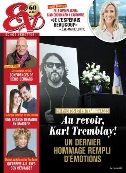 echos Vedettes – 2 Decembre 2023