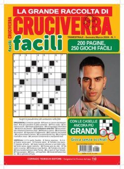 Facili Cruciverba – 22 Dicembre 2023