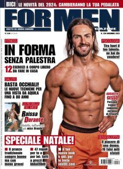 For Men Magazine – Dicembre 2023