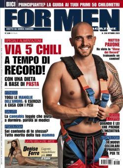 For Men Magazine – Ottobre 2023