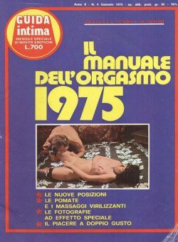 Guida Intima – N 4 Gennaio 1975