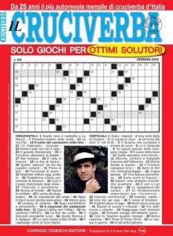 Il Cruciverba – Gennaio 2024