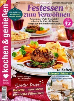 Kochen & Geniessen – 29 November 2023