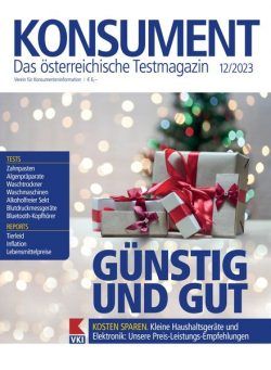 Konsument – Dezember 2023