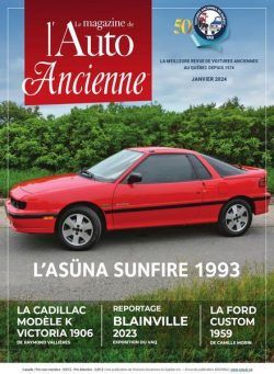 L’Auto Ancienne – Janvier 2024