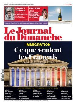 Le Journal du dimanche – 17 Decembre 2023