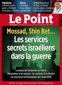 Le Point – 14 Decembre 2023