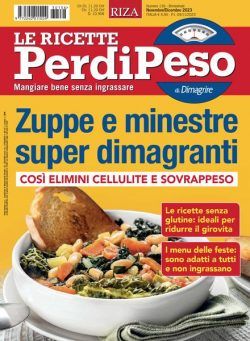 Le Ricette PerdiPeso – Novembre-Dicembre 2023