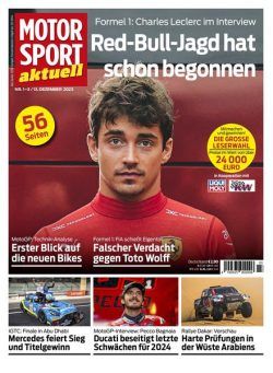 Motorsport aktuell – 13 Dezember 2023