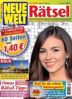 Neue Welt Ratsel – Januar 2024