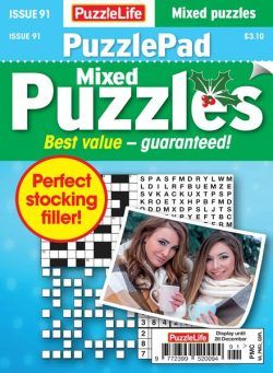 PuzzleLife PuzzlePad Puzzles – November 2023