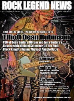 Rock Legend News – March 2017