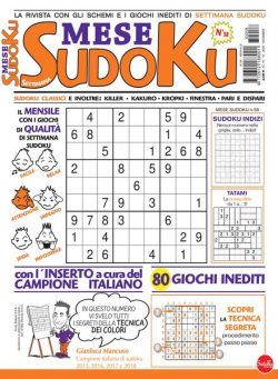 Settimana Sudoku Mese – Dicembre 2023