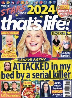 that’s life! Australia – Issue 1 – January 4 2024