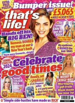 that’s life! UK – 28 December 2023