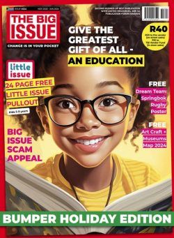 The Big Issue South Africa – Issue 324 – November 2023 – Januar 2024