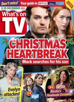 What’s on TV – 9 December 2023