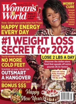 Woman’s World USA – January 1 2024