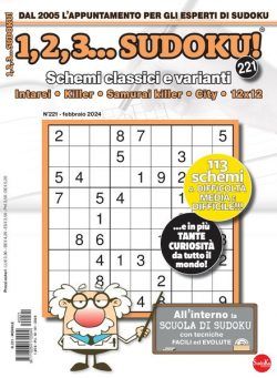 123 Sudoku – Febbraio 2024