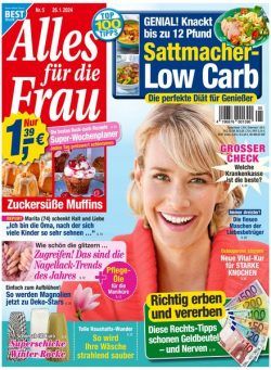 Alles fur die Frau – 26 Januar 2024