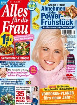 Alles fur die Frau – 29 Dezember 2023