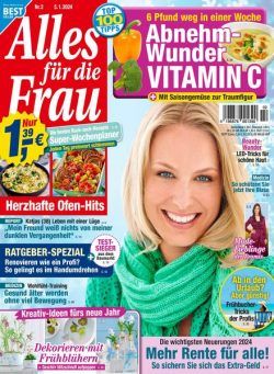 Alles fur die Frau – 5 Januar 2024