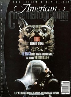 American Cinematographer – February 2000