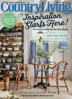 Country Living USA – February-March 2024