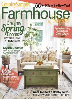 Country Sampler Farmhouse Style – Spring 2024