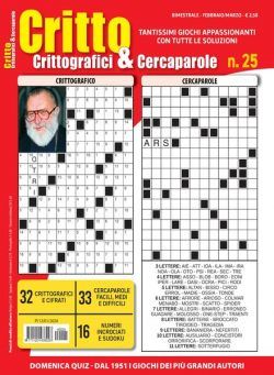 Crittografici – Febbraio-Marzo 2024