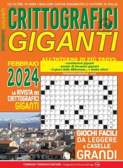 Crittografici Giganti – Febbraio 2024