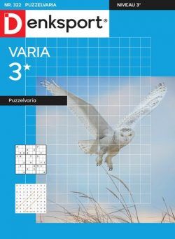 Denksport Varia 3 Puzzelvaria – 22 December 2023