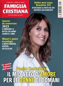 Famiglia Cristiana – 31 Dicembre 2023