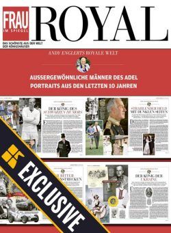 Frau im Spiegel Royal – 20 Januar 2024