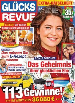 Glucks Revue – 10 Januar 2024