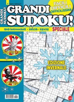 Grandi Sudoku – 21 Dicembre 2023