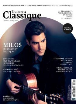 Guitare Classique – Decembre 2023 – Janvier-Fevrier 2024