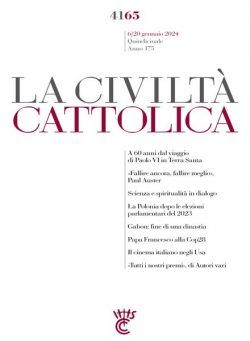 La Civilta Cattolica – 6 Gennaio 2024