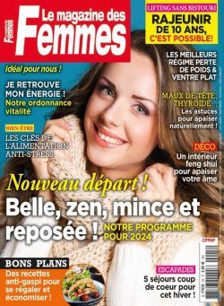 Le Magazine des Femmes – Janvier-Fevrier-Mars 2024