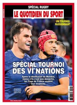 Le Quotidien du Sport – Janvier-Fevrier-Mars 2024