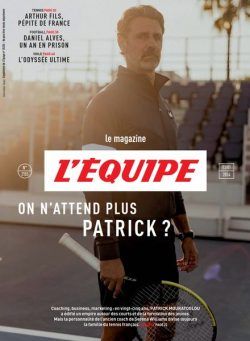 L’Equipe Magazine – 13 Janvier 2024