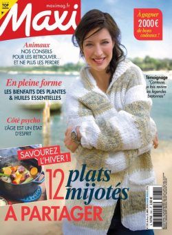 Maxi France – 8 Janvier 2024